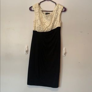 Black and White Dress